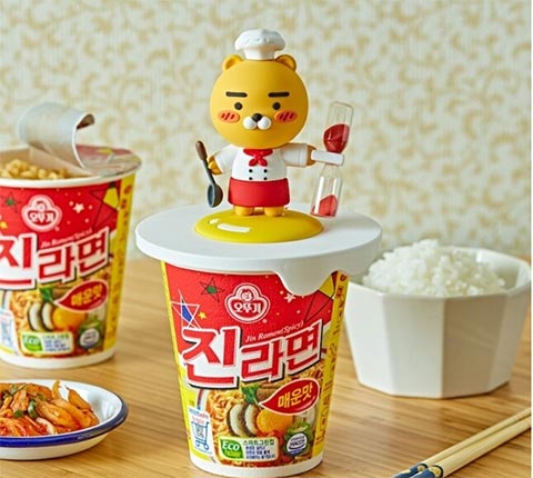 진라면 라이언 굿즈 종류, 사는 방법 진라면 라이언 굿즈